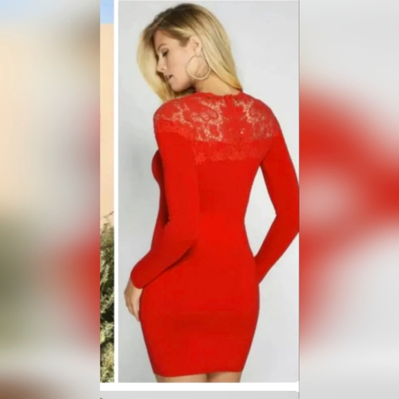 Marciano for (Guess) red dress size Small - Picture 1 of 5